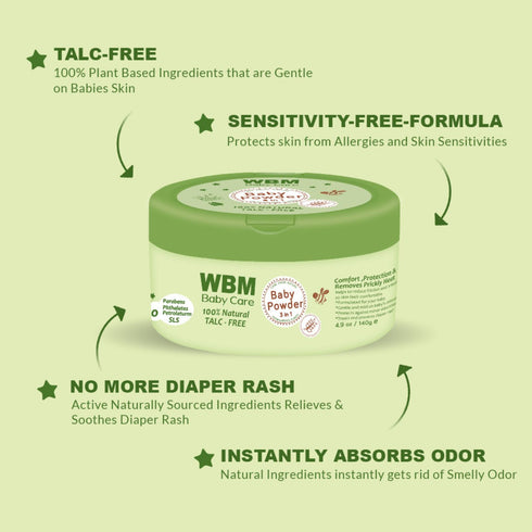 Baby Powder | WBM BABY CARE